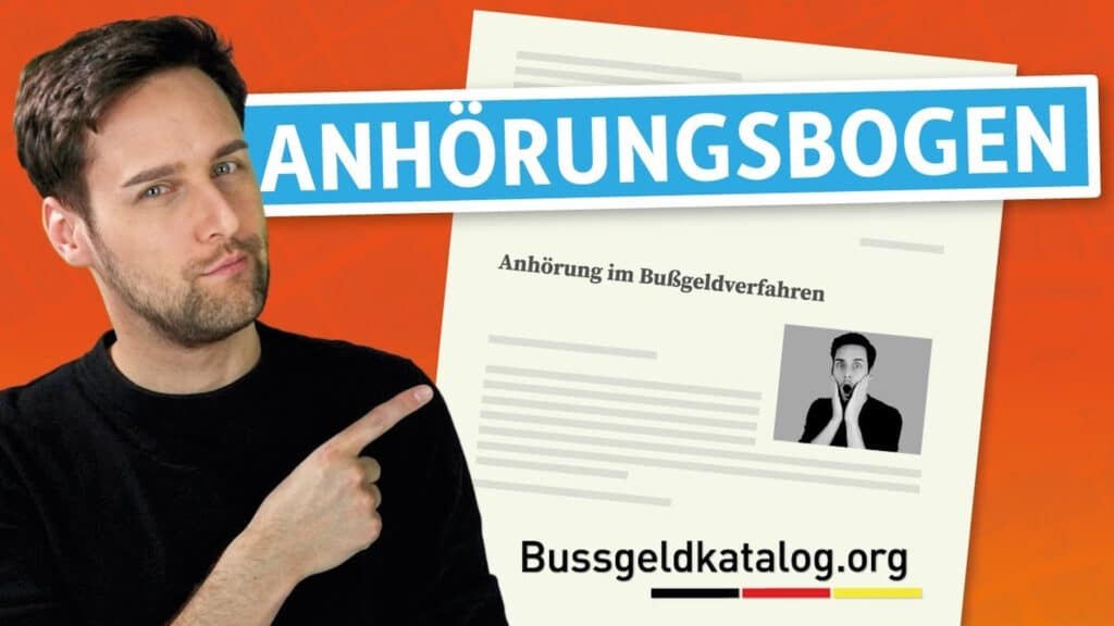 Wie funktioniert der Anhörungsbogen? Erfahren Sie es hier im Video!