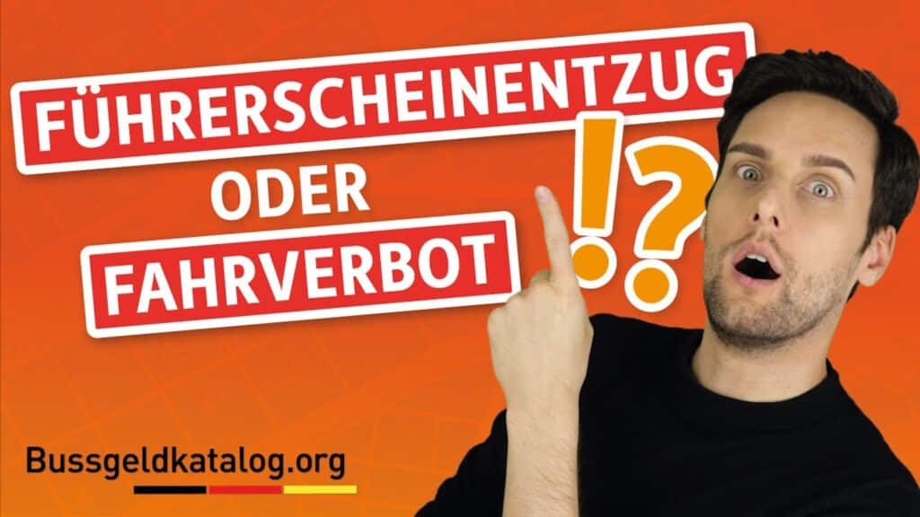 Video: Wann kommt es zur Entziehung der Fahrerlaubnis?