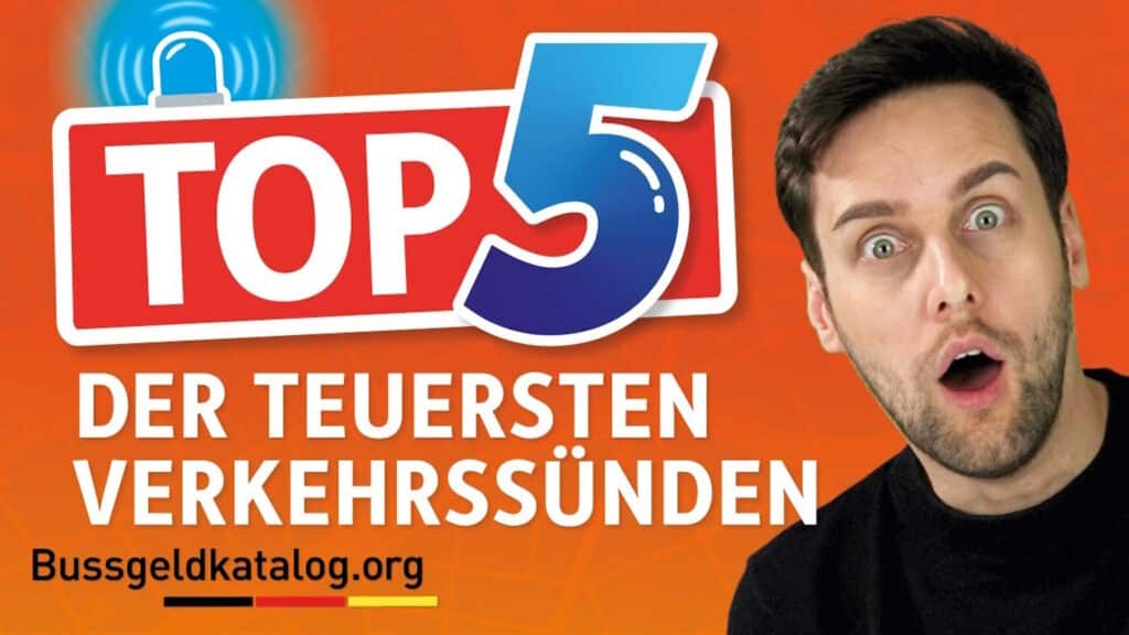 In diesem Video erfahren Sie, welche Verkehrsverstöße die höchsten Bußgelder nach sich ziehen.