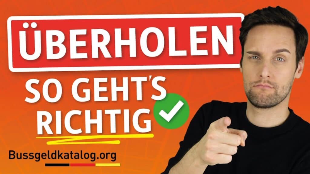 Erfahren Sie in diesem Video alles dazu, wie Sie sicher überholen!