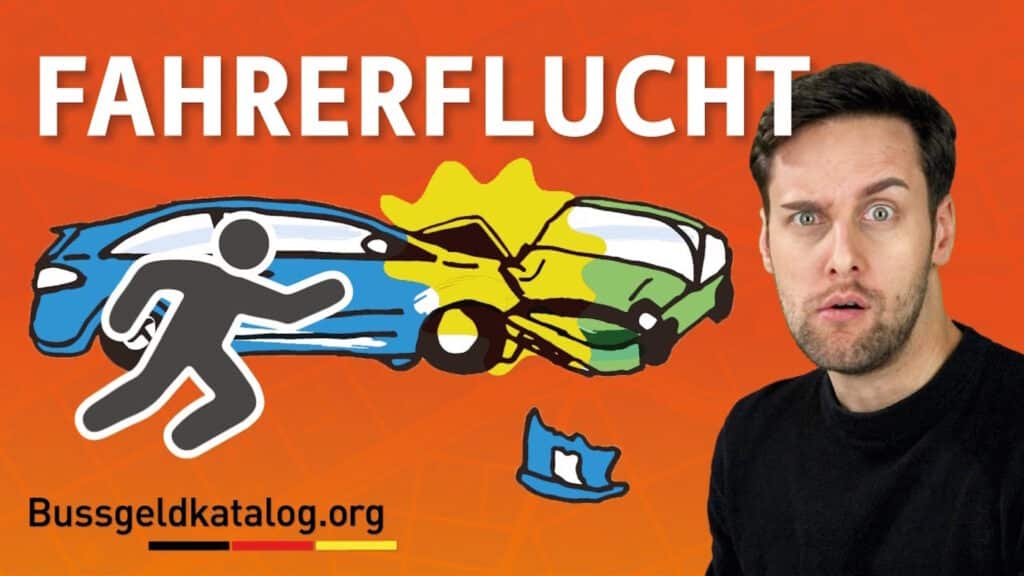 Wann ist der Tatbestand der Fahrerflucht erfüllt? Erfahren Sie es hier im Video.