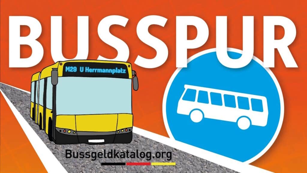 Wer die Busspur nutzen darf, erfahren Sie in diesem Video.