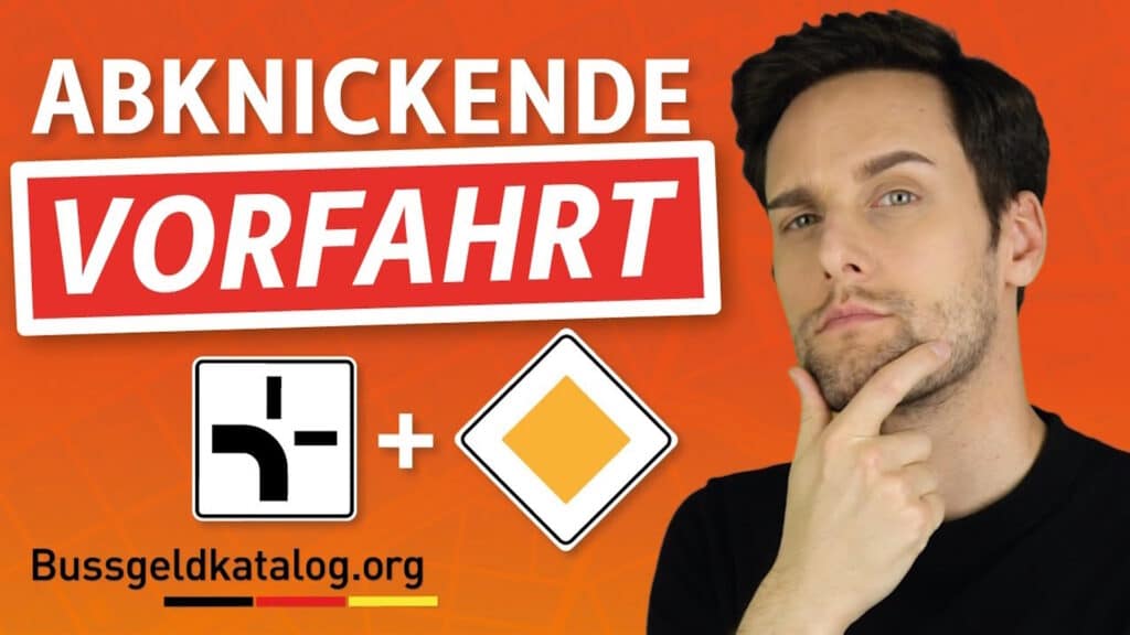 Im Video: Wie funktioniert die abknickende Vorfahrt?