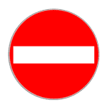 Zeichen 267: Was bedeutet das Verbot der Einfahrt?