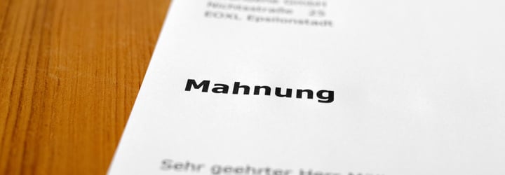 Was passiert, wenn ich die Mahnung zum Bußgeldbescheid ignoriere?