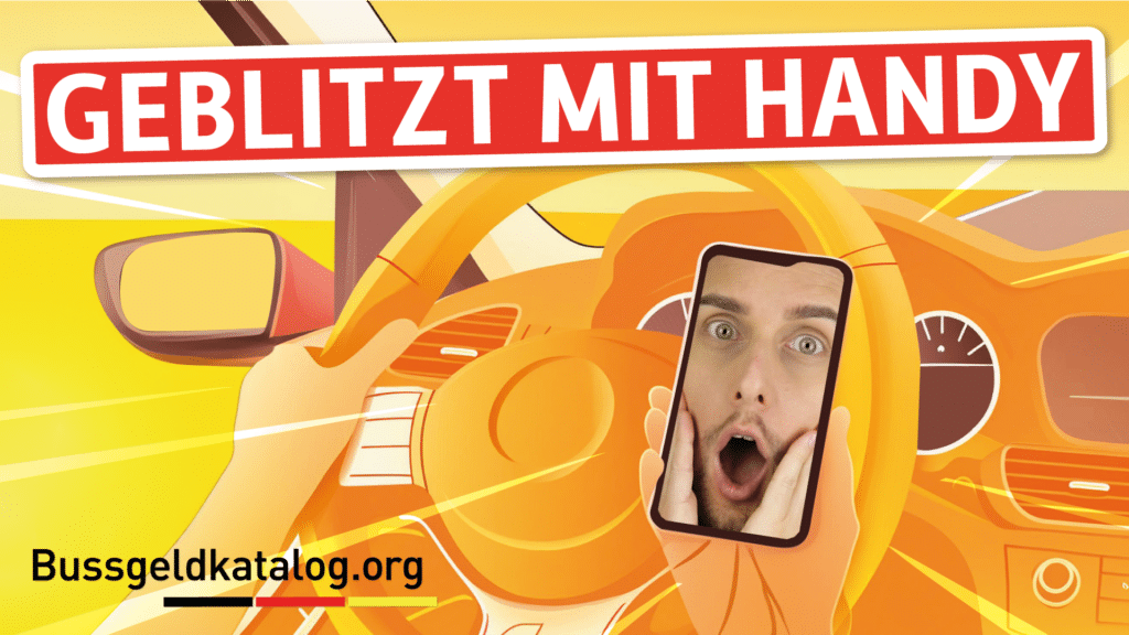 Mit Handy in der Hand geblitzt? In diesem Video erfahren Sie, mit welchen Sanktionen Sie rechnen müssen.