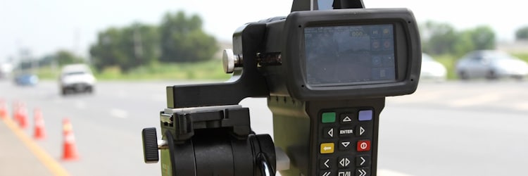 Der Laser Patrol von Jenoptik kann Geschwindigkeitsverstöße per Lasermessung erfassen.