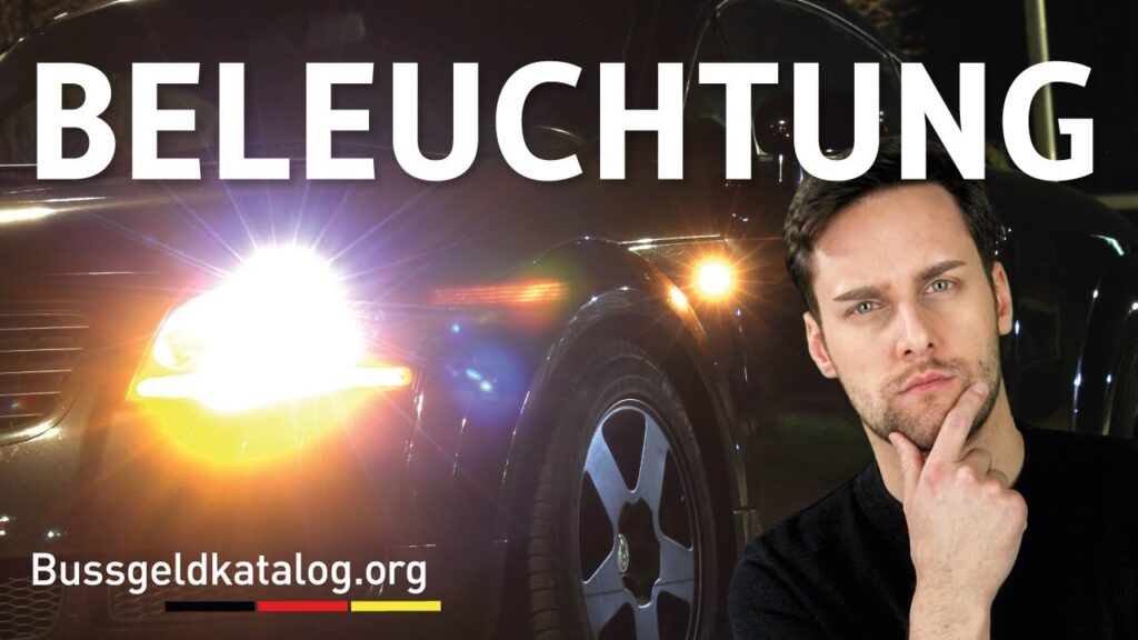 Erfahren Sie in diesem Video, wann Sie welche Kfz-Beleuchtung einschalten müssen!